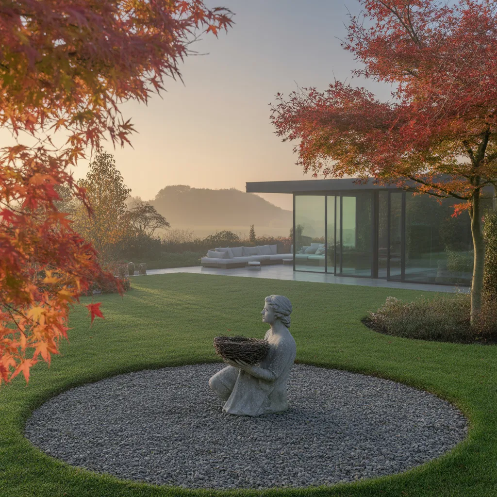 Autumn Garden Design in a Sussex Garden